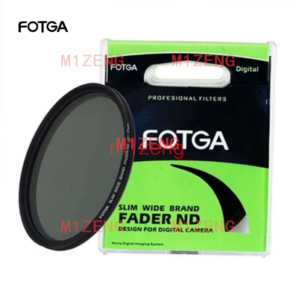 ND2-ND400 Fader Variable Adjustable Slim Neutral Density ND Lens Filter 43/46/52/55/58/62/67/72/77/82/86mm