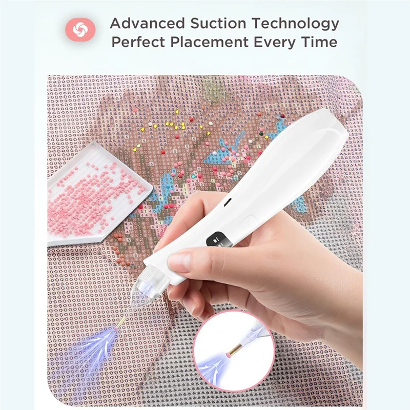 

A38Q-Electric Diamond Painting Pen , Diamond Art Kits For Adults Diamond Art Accessories Tools Diamond Painting Accessories Tool