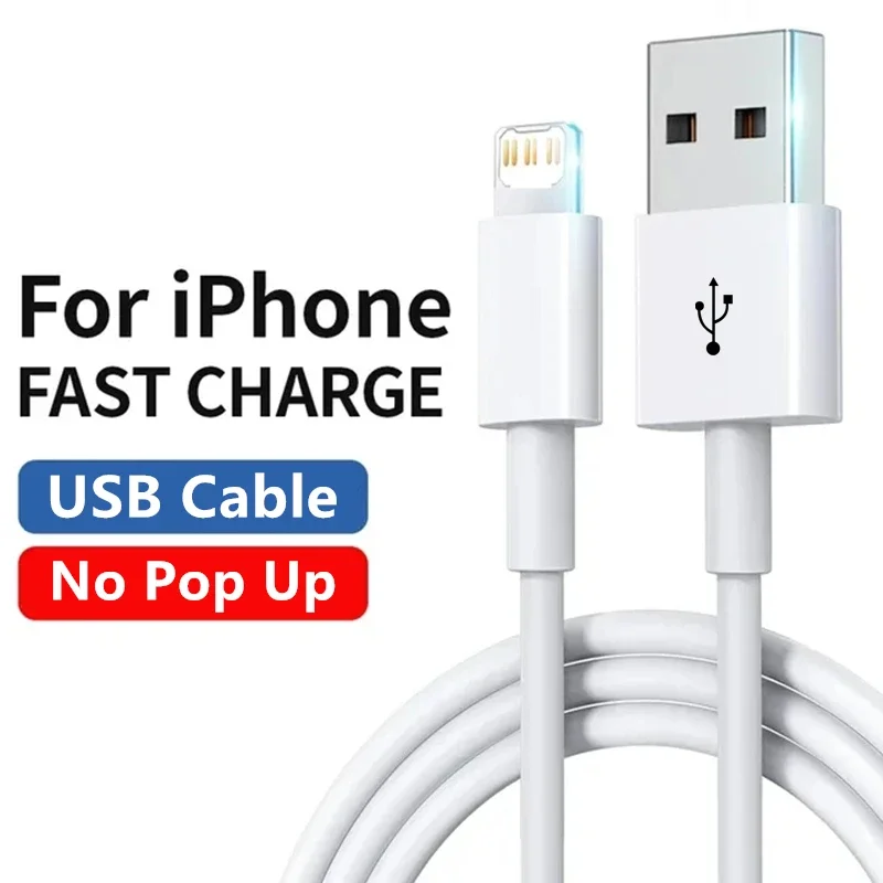 Original USB PD Kabel Schnellladekabel für Apple iPhone 15 14 13 12 11 Pro XS Max XR X 7 8 Plus iPad Air 2 USB-C Ladekabel – Detail 5