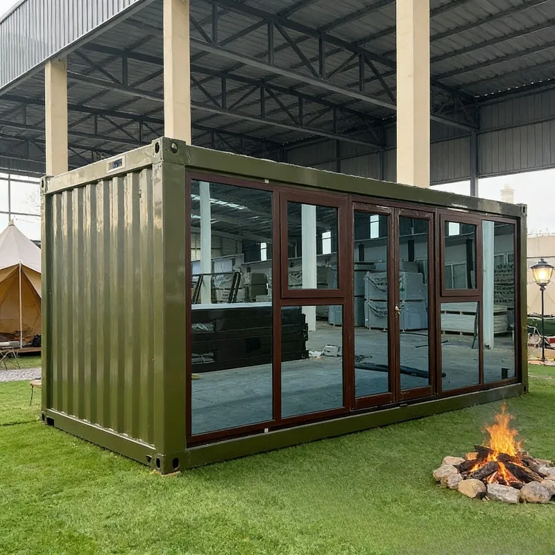 Scalable Portable 20Ft Container Room Foldable Tiny House for Villa Hotel Outdoor Apartment Use Stock Office Shop Bar