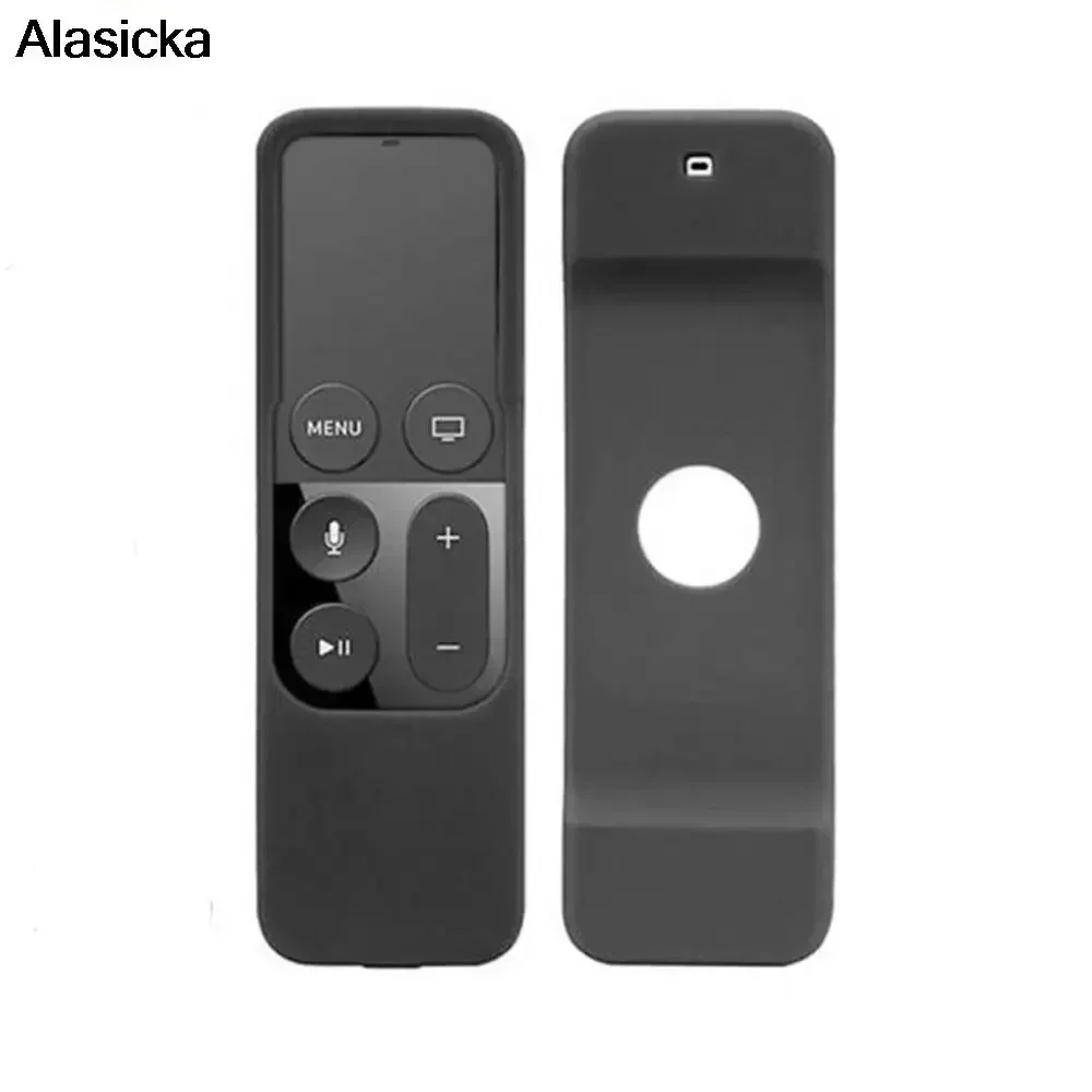 For Apple TV Remote Control Silicone Dust Cover for Apple TV 4 Remote Control Case Home Storage Protective Case