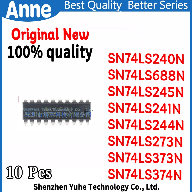 (10piece)100% New SN74LS245N SN74LS240N SN74LS241N SN74LS244N SN74LS273N SN74LS373N SN74LS374N SN74LS688N DIP20