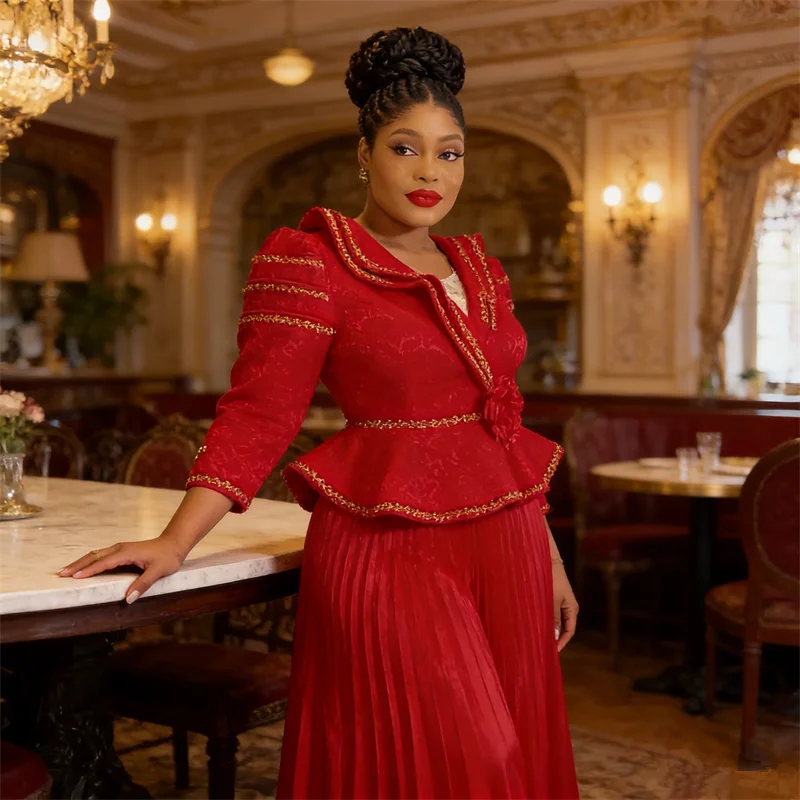 

Элегантная африканская одежда для женщин: топы и юбки, комплект из 2 предметов, дашики, анкара, турецкие наряды, вечерние платья для свадеб и вечеринок.