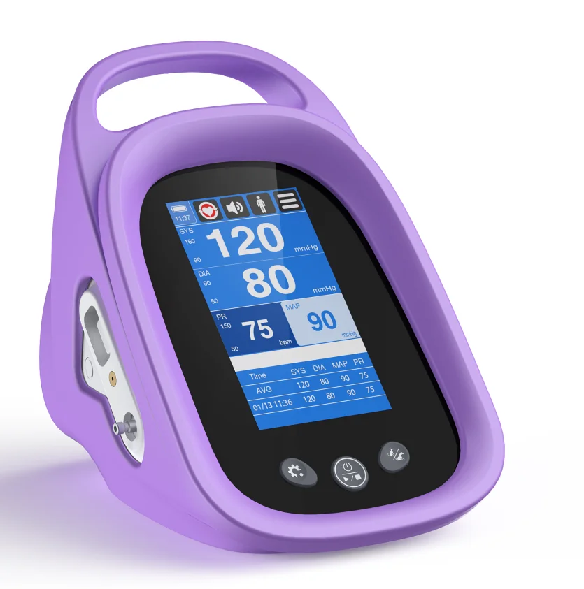

2026 New 5.5" Veterinary Monitor, BP/SPO2/NIBP/TEMP, Smart Touch Screen Dog Health Monitor