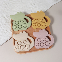 Food-Grade Silicone Crocodile Teether and Sensory Press Toy – Safe and Fun for Babies Non-Toxic, Food-Grade Silicone for Teeth