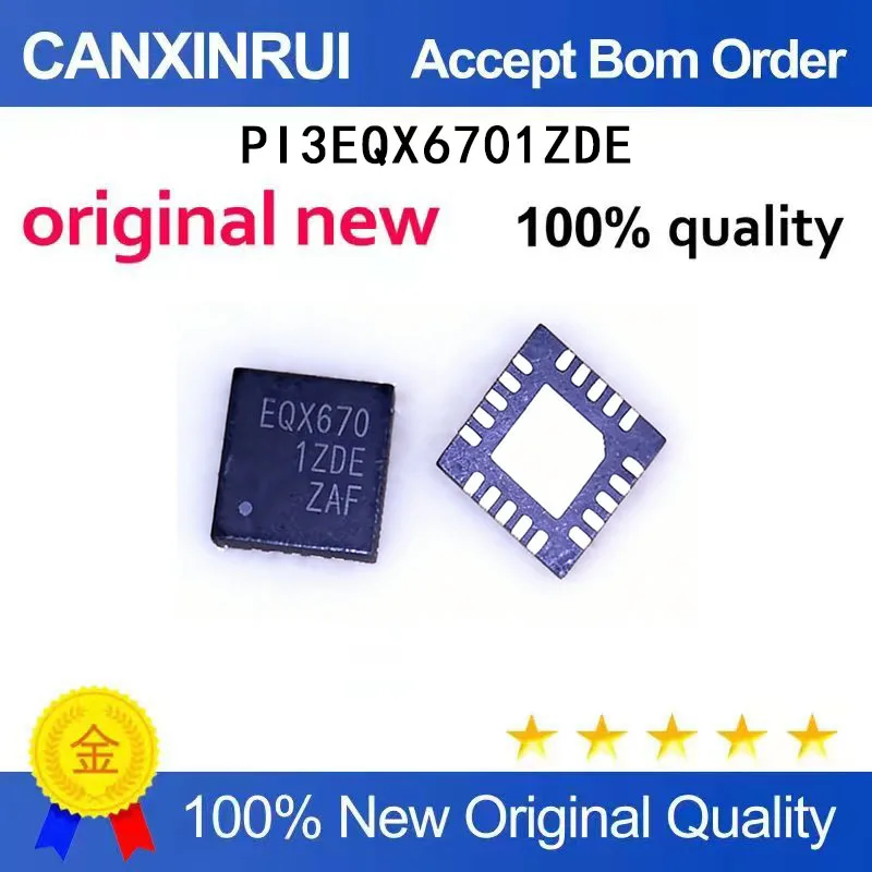 

（5-100 pieces）PI3EQX6701ZDE EQX6701ZDE EQX670 1ZDE QFN spot chip IC