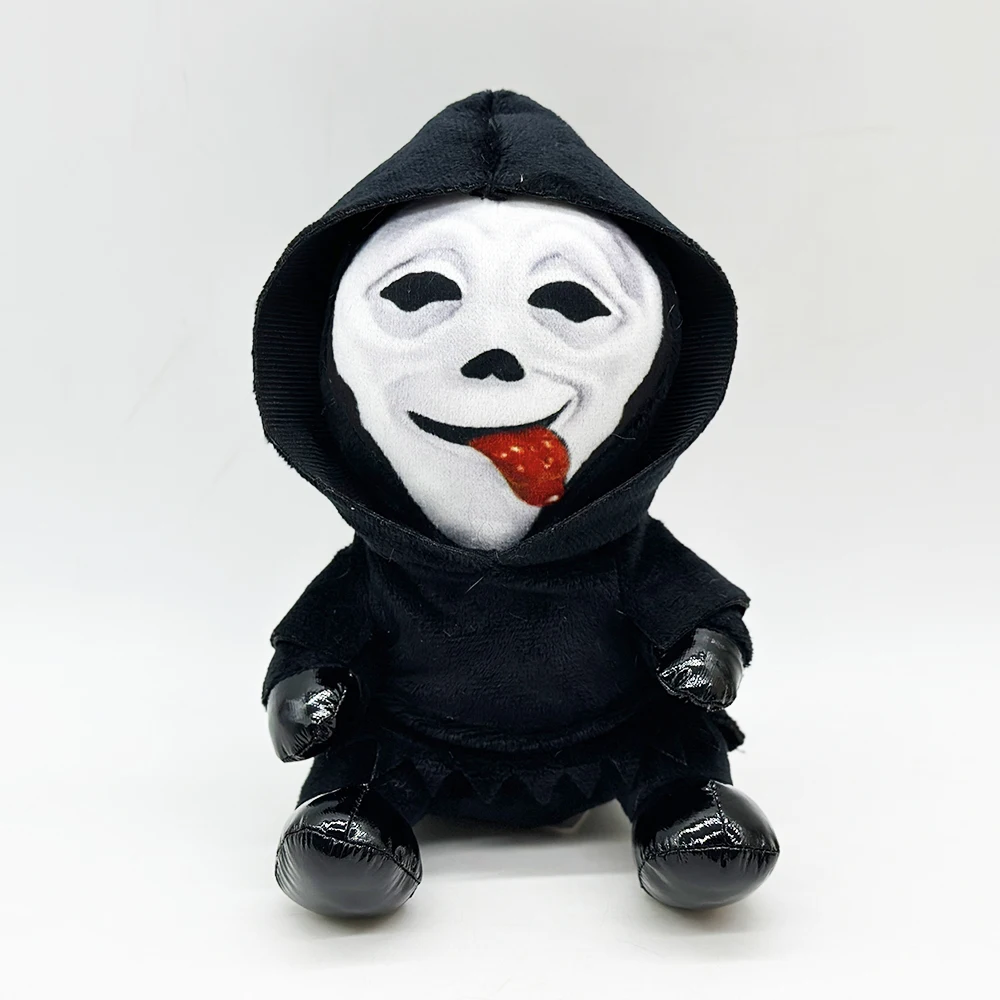 

Halloween Cosplay Screaming Horror Props Mask, Breathable Skeleton Mask Horror Party Halloween scream 6 plush