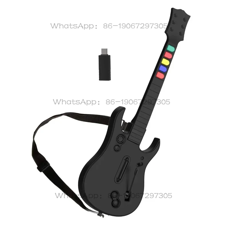 2.4g Remote Control Guitar Controller Console Game Board 5key PC PS3  Wireless Rock Band