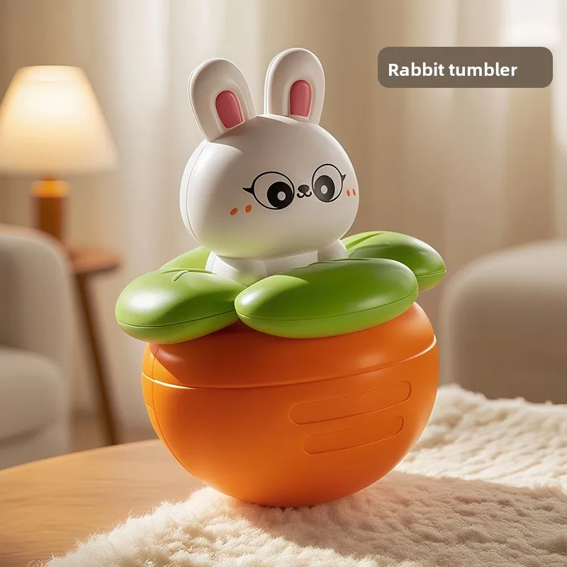 

Baby Toy Rabbit and Carrot Tumble Toy for Children - Magical Early Learning Educational Toy for Babies