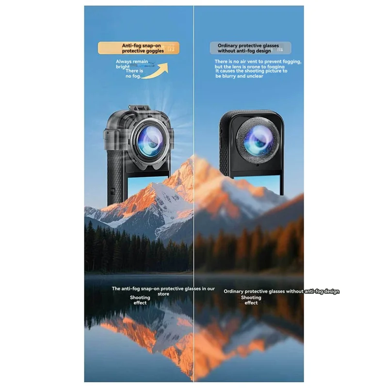 FFYY-Objektiv-Schutzhülle für Insta360 X5, Action-Kamera, gehärtetes Glas, Schutzspiegel-Schutzhülle