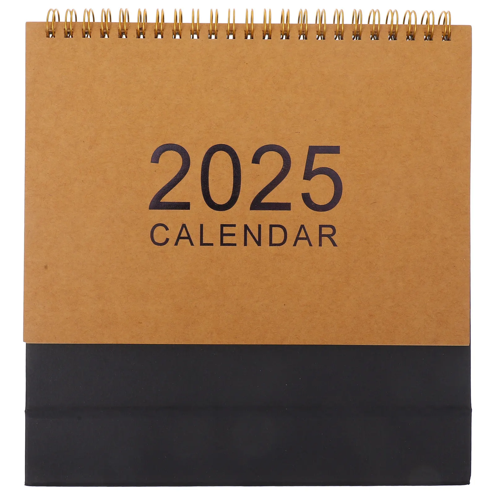 

Small Standing 2024-2025 Desktop Calendar Office Minimalist Flip Calendar Daily Planner for Home School Work Desk