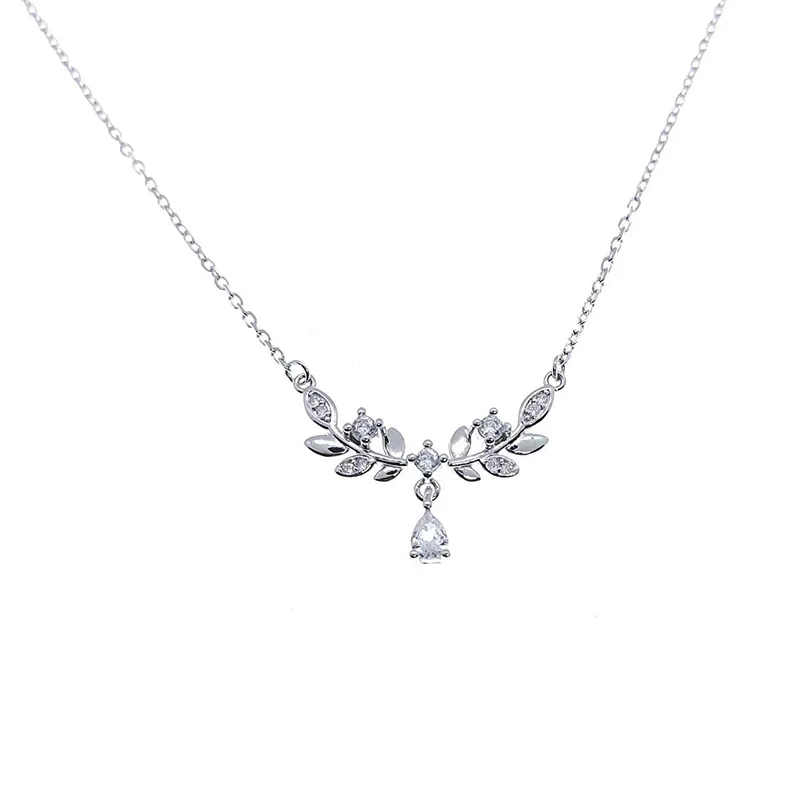 Women's 925 Silver Geometric Pendant Necklace