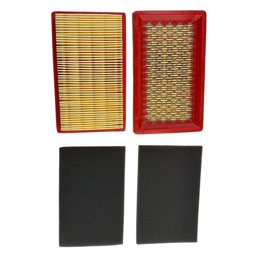 2 Set Lawn Mower Cleaner Tool For MTD Cub Cadet S Kohler 14 951-14632 Air Filter + Pre Filter 951-10298 For Honda GVX140 HR215K1