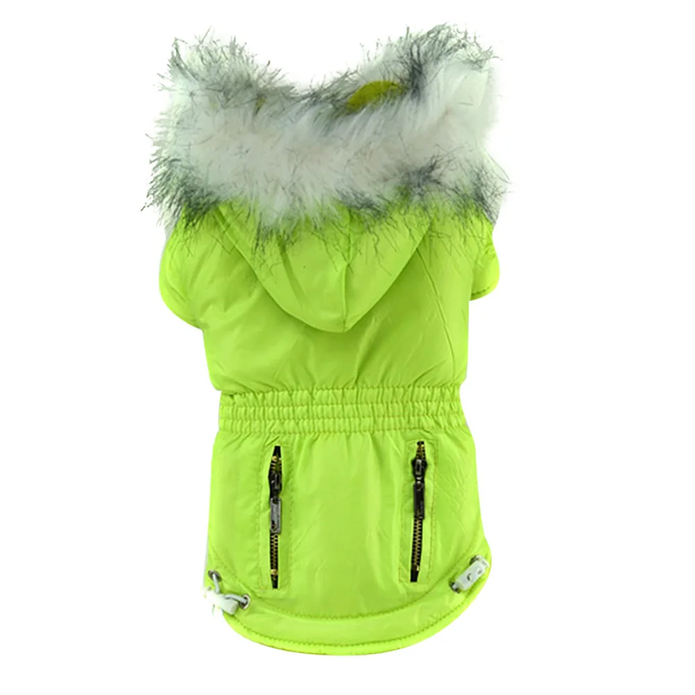 

Stylish Pet Winter Clothes Light Green M Dog Coat Fashion Design Durable Warm Comfortable for Walking Jogging Outdoor Activities