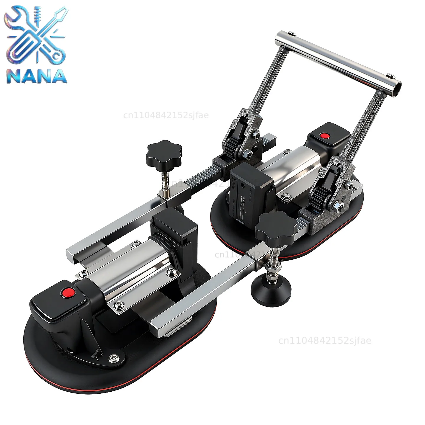 Heavy electric suction cup splicer, countertop tensioner, large slab stone tile rock slab splicing leveling tool artifact