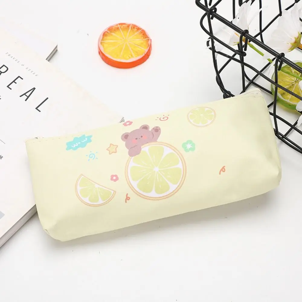 Multifunctionele Pu Pen Tas Rits Briefpapier Etui Briefpapier Organizer Cadeau