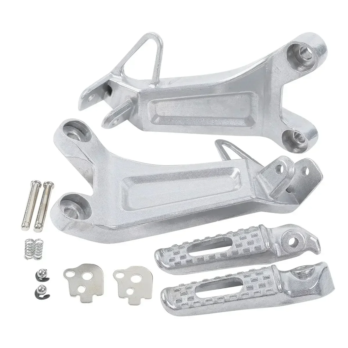 Reposapiés de pasajero para motocicleta, piezas de juego de estriberas para Honda CBR 600RR 600 RR 2003-2004