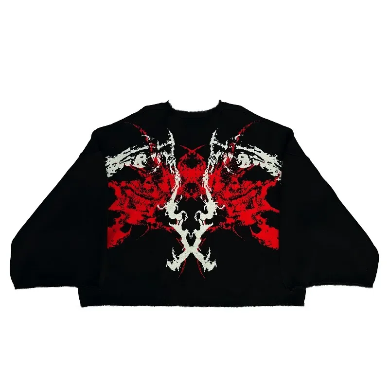 Stile di moda sciolto europa e stati uniti caldo pullover maglione design confortevole casual top classico maglione quotidiano da uomo