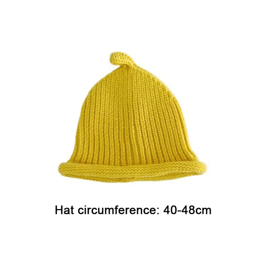 New Warm Baby Knit Cap Windproof Headwear Pullover cap Cartoon Infant Hedging Hat Toddler