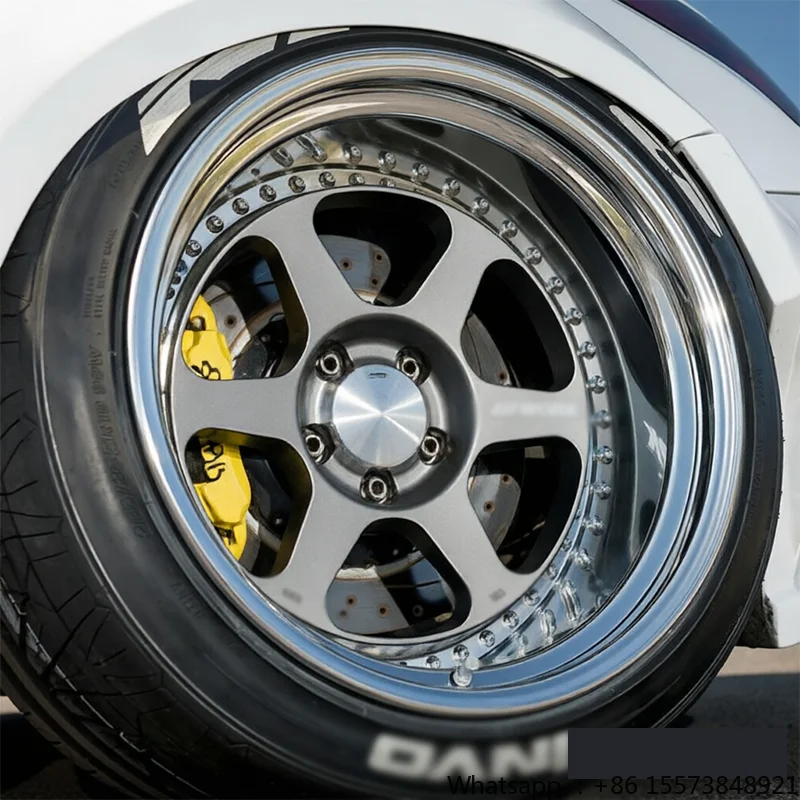 Work Wheels Meister L1 Forged 3-Piece Forged Rims 17-24 5*114.3 4*100 Deep Dish Rims for Skyline R32 R33 JDM Performance Tuning