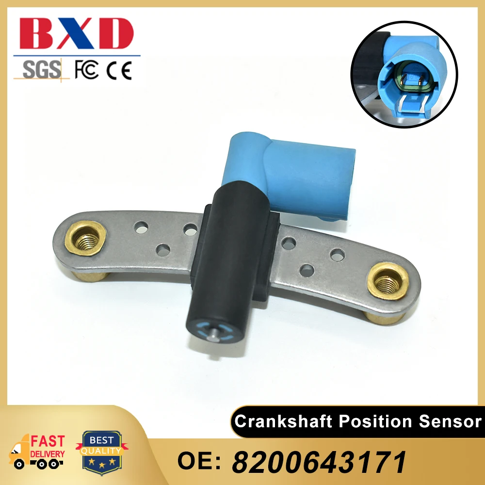 Crankshaft Position Sensor 8200643171 for RENAULT AVANTIME CLIO I II III IV ESPACE EXPRESS EXTRA LOGAN