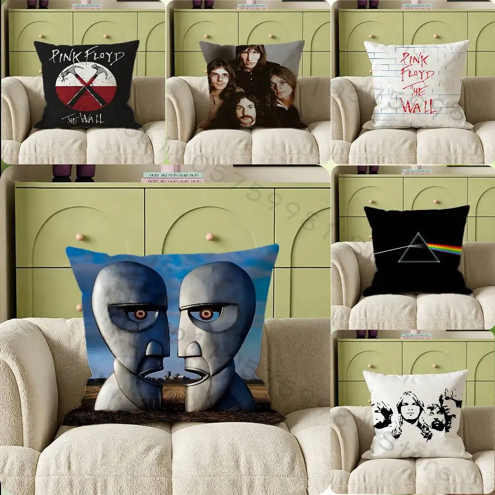 Band P-Pink HOT Floyd Rock England Cartoon Printing Pillowcase Customized Pillow Cover for Sofa Home Decor