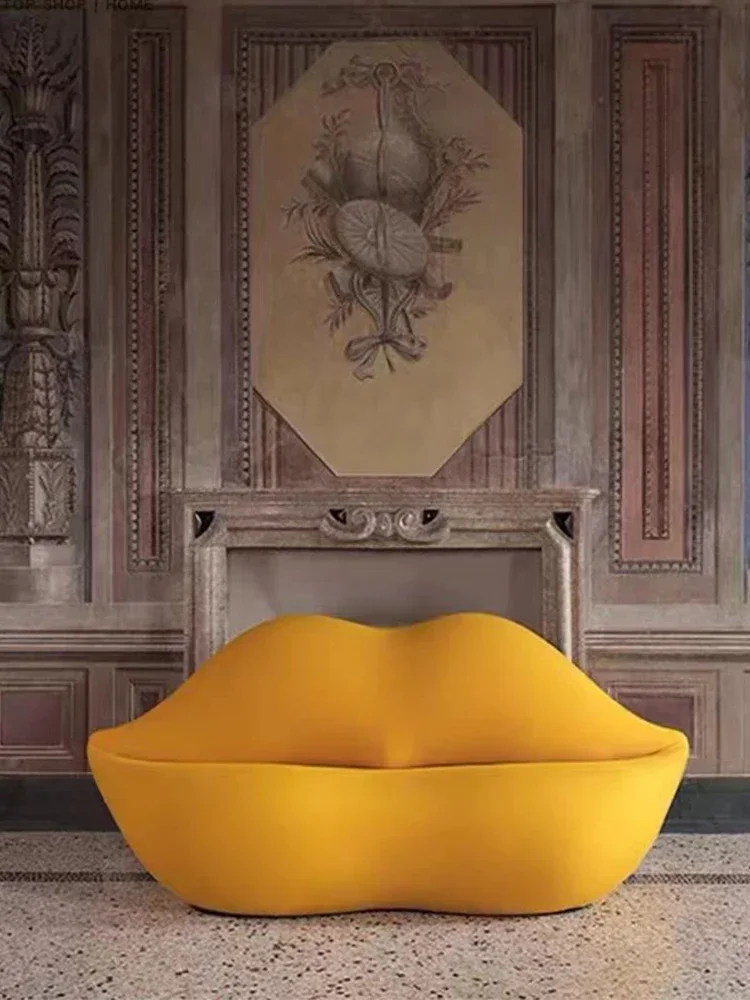 

Fashion Creative Modern and Simple Leisure Bedroom Lip Chair Living Room Lazy Sofa