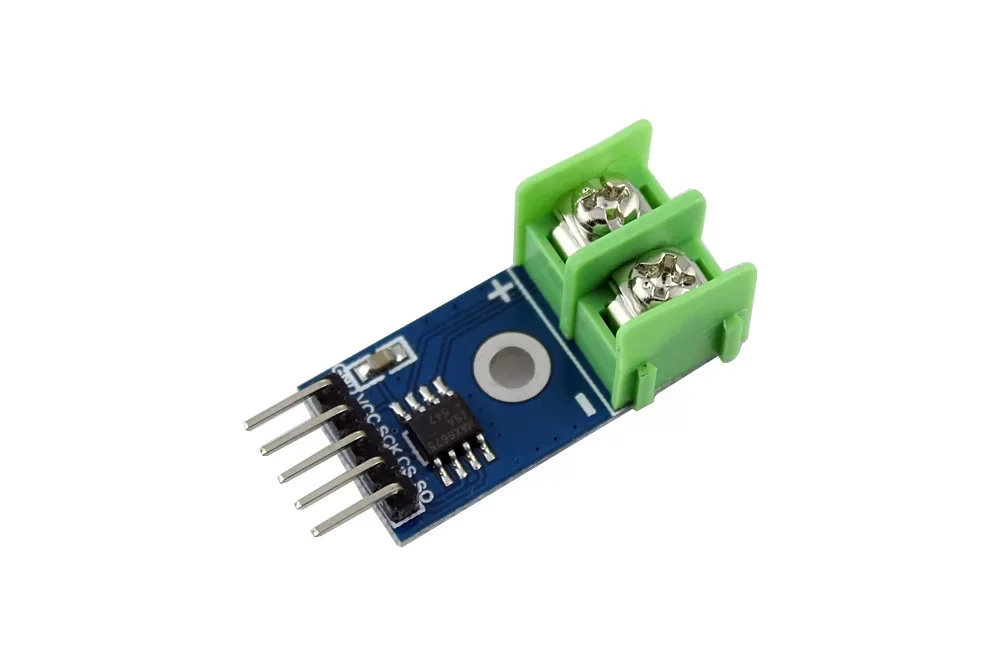 K-Type Thermocouple with Digital Converter  V1.2 MAX6675 Jumper Wire Type -K 0°C to +1024°C SPI-Compatible Temperature Measuring