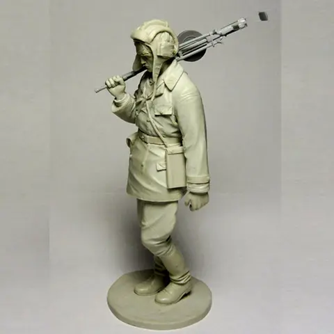 1/16 Resinfigur Omålad Modellbyggsats, Militärt tema, Omonterad och omålad Kungafamilj, 10 best sales 1 16 hartsfigurer - №4
