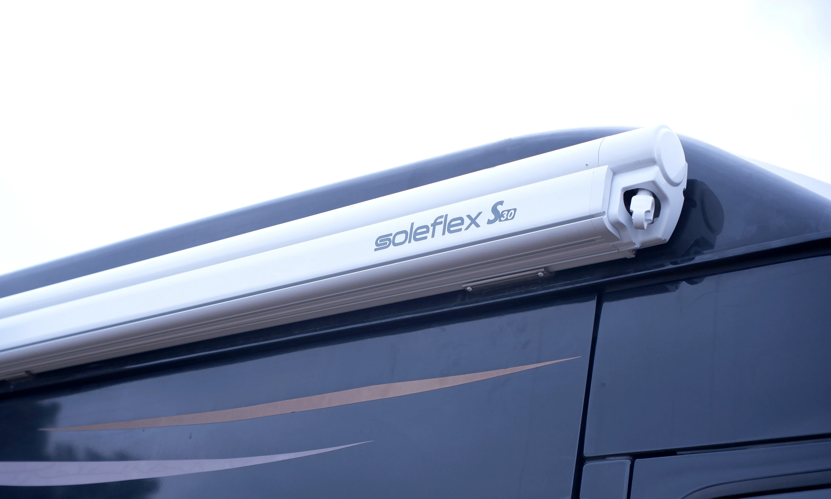 Motorized Camper Awning 300x250cm, UV Protection Canopy, Aluminum Alloy Stand, For Camper Van Touring, Outside Accessories