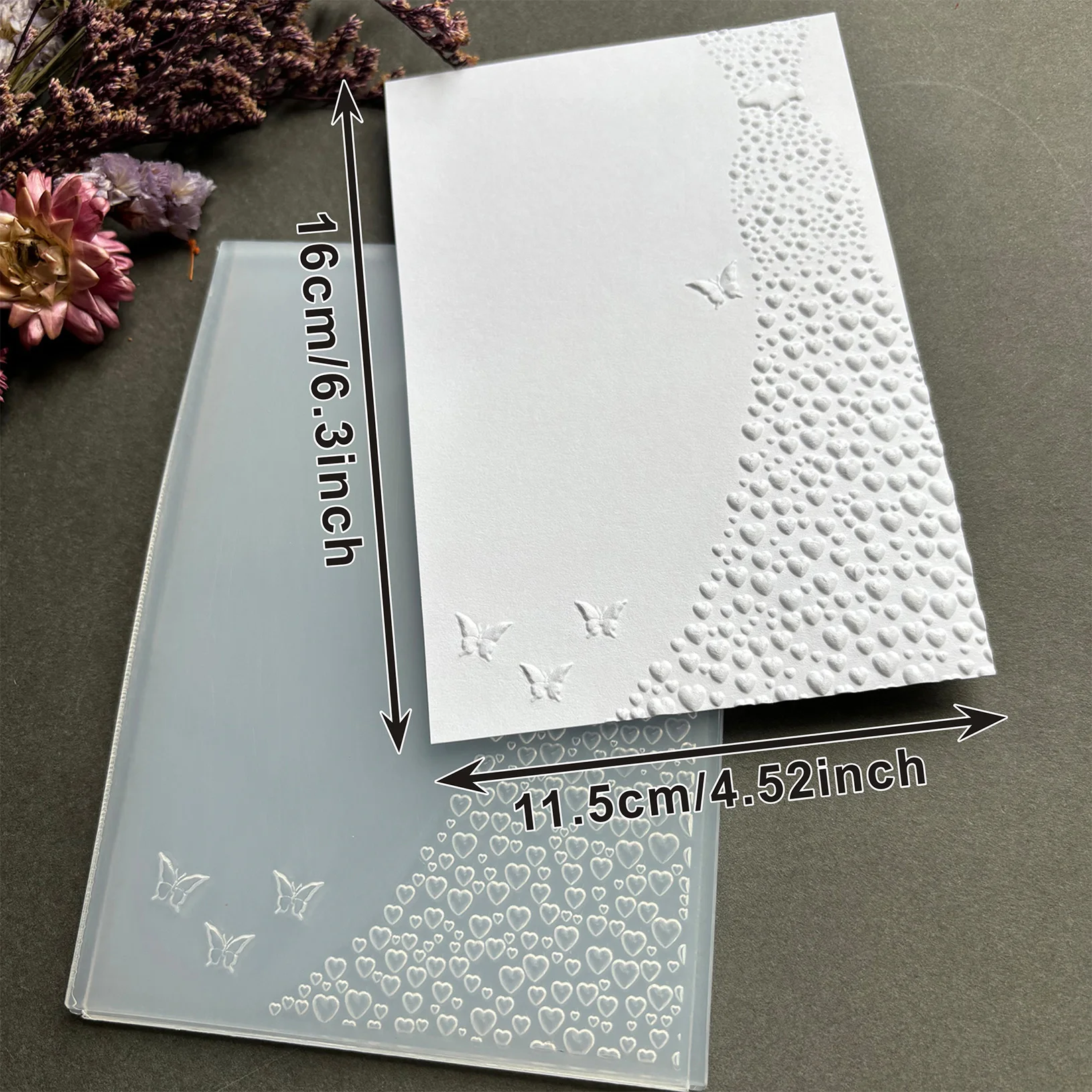 مجلد منقوش ثلاثي الأبعاد بتصميم عقدة الفراشة والحب - صناعة البطاقات البلاستيكية ذات الملمس ثلاثي الأبعاد، وسجل القصاصات والحرف اليدوية