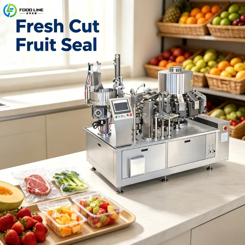 FL Automatic Vacuum Sealer Packaging Equipment for Corn Peanut Kernel Snack Nuts Dried Food Sealing Line