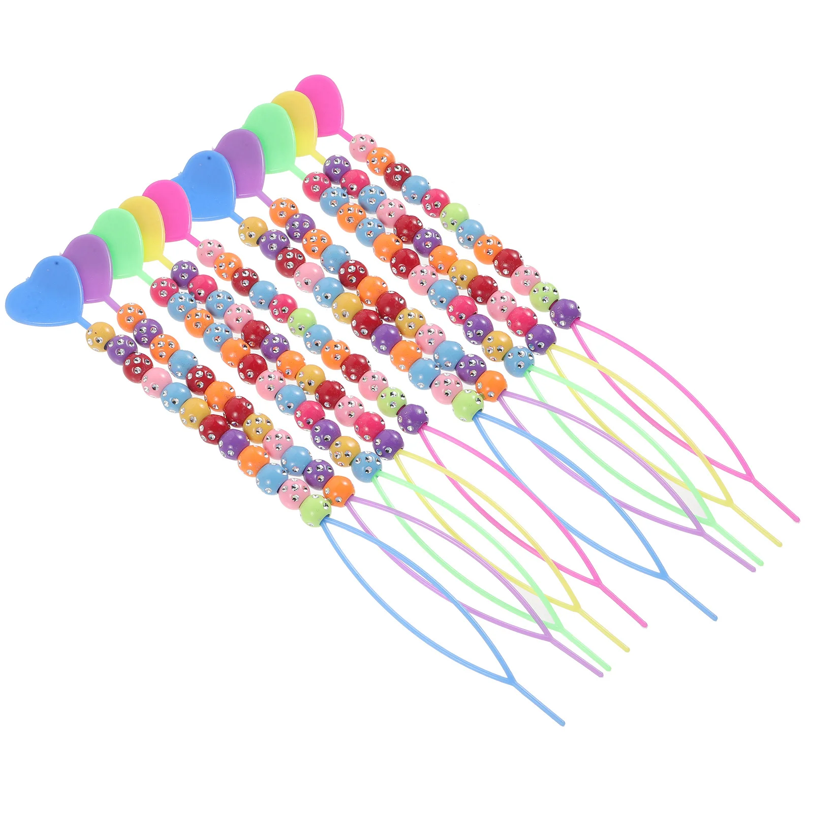 

12Pcs Ponytail Maker Plastic Hair Braid Tools Easy DIY Hairstyle Making Tools for Women Girls Hair Styling Supplies