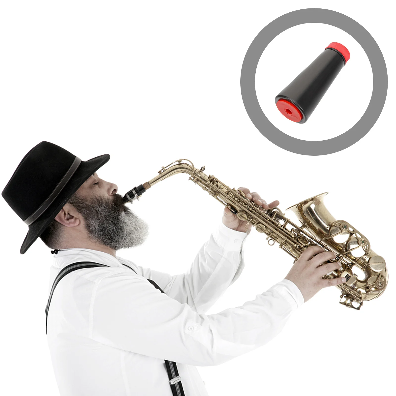 

Trumpet Mute Straight Wind Instrument Practice Tool Abs Plastic Sturdy Replacement Cornet Accessory Musical Instrument