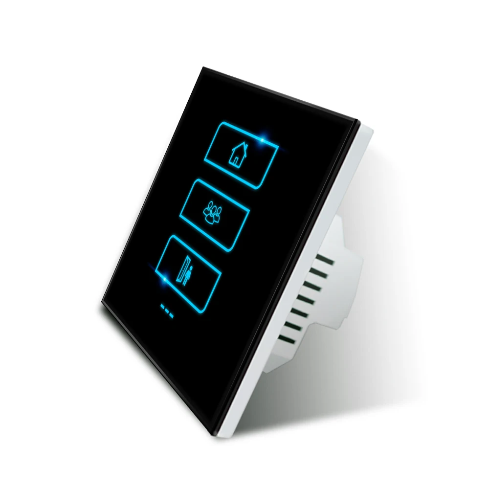 2019 Lanbon L7 Smart Home Zigbee Smart Scene Switch Control Full House بلمسة واحدة #2