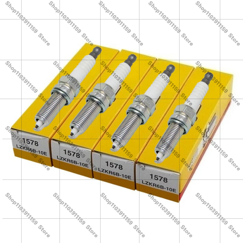 

4/6PCS Normal Spark Plug 1578 LZKR6B-10E For Hyundai Accent IV Elantra V i20 i30 ix20 Kia CEE'D Cerato Rio Soul Venga 1.4 1.6