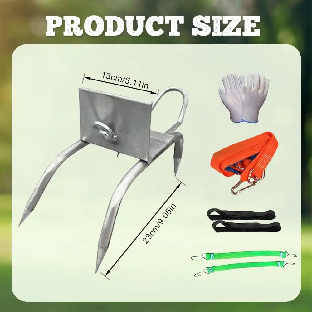 شجرة تسلق أداة القطب تسلق المسامير للصيد شجرة الصلب تسلق بسيط قطف المراقبة الفاكهة أداة الملحقات