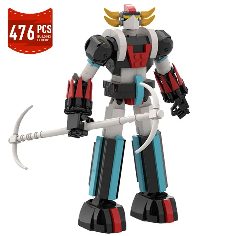 Moc Anime Figures Goldoraked Mazingered UFO Robot Building Blocks Space Technical Mecha Robots Cartoon Model Bricks Toys Gifts