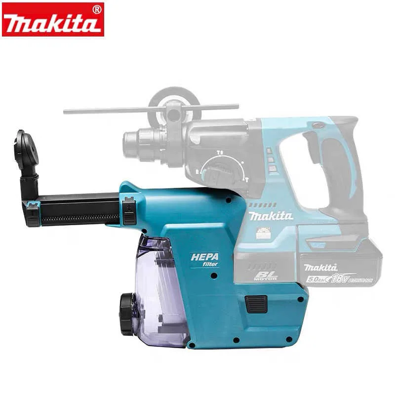 Makita DX06 odpylacz System ekstrakcji HEPA filtr odpowiedni udarowy oryginalny elektryczny młotek automatyczny wyciąg