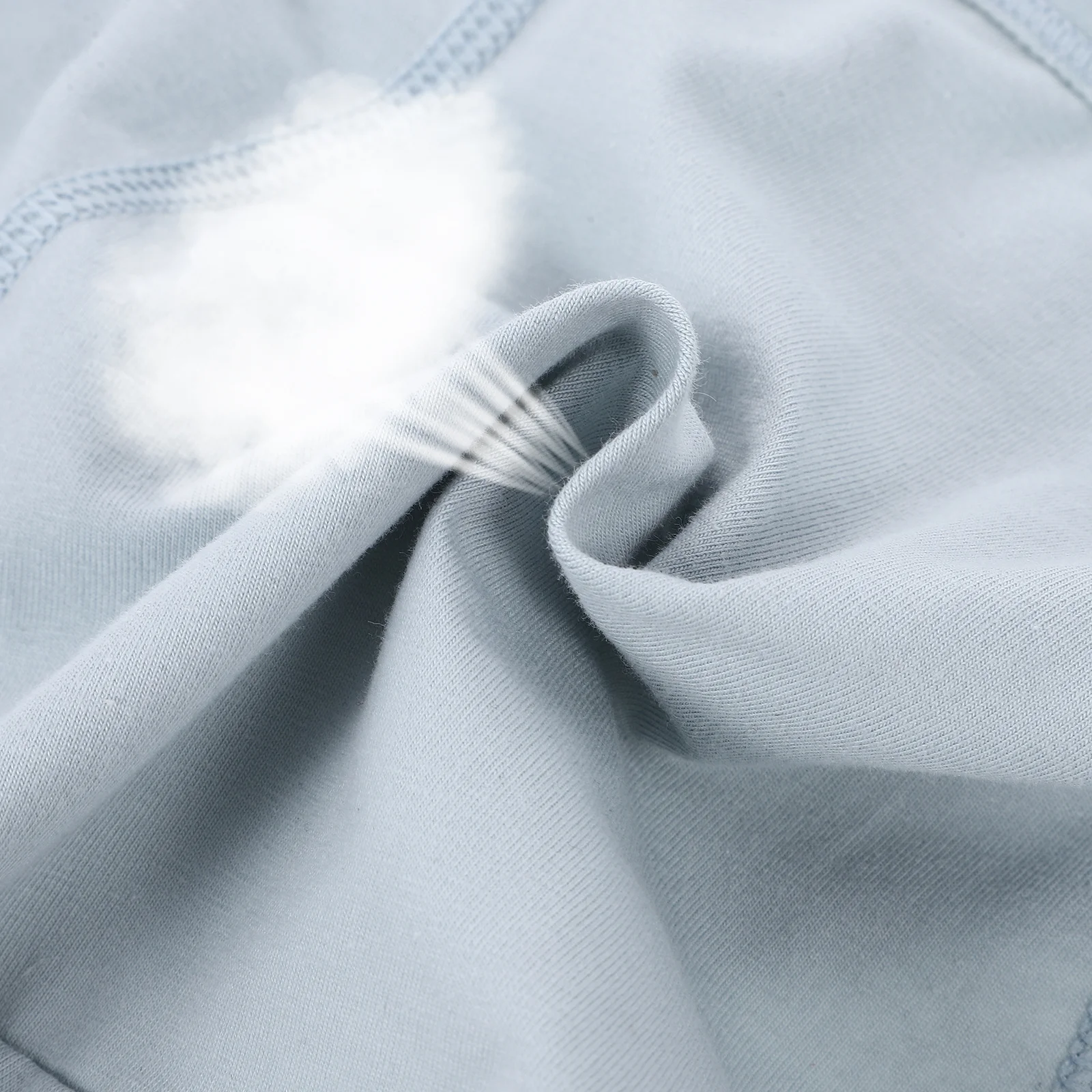 

3Pcs Menstrual Briefs Leak-Proof Large Size Breathable Moisture Wicking Period Underwear Comfortable Middle-Waist Pants