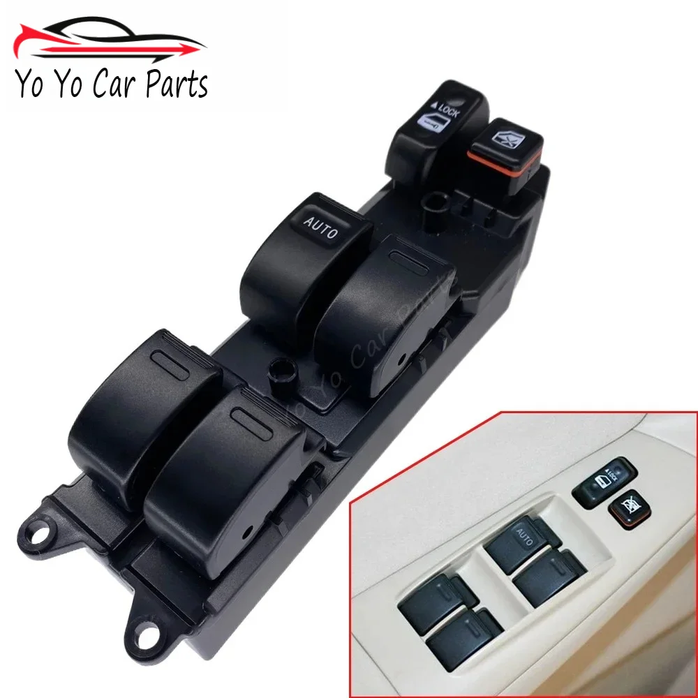 84820-60090 8482060090 for Toyota Echo Yaris Camry Picnic 4Runner Hilux Land Cruiser Master Window Switch Glass Lifter Button