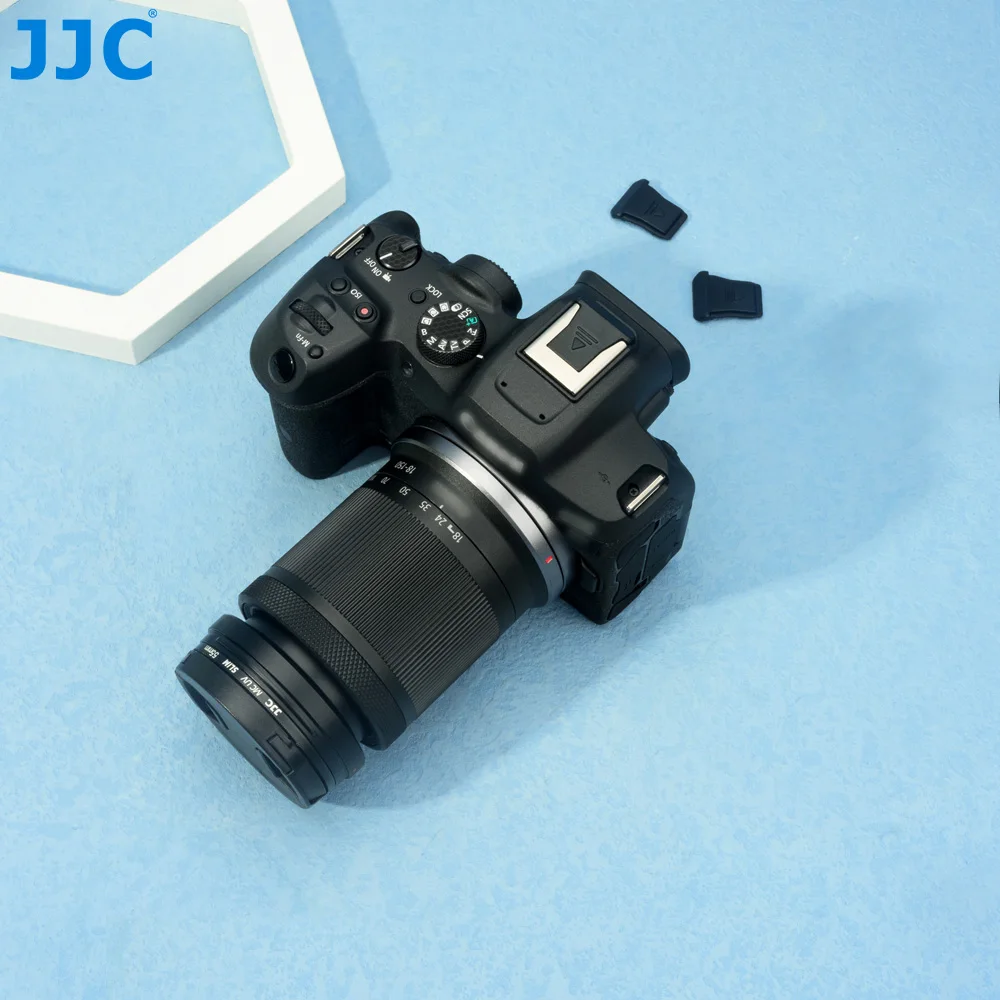 JJC 2PCS Camera Hot Shoe Cover for Canon EOS R8 R50 R6 Mark II R10 R7 R5C R3 Replaces Canon ER-SC2 photography accessories