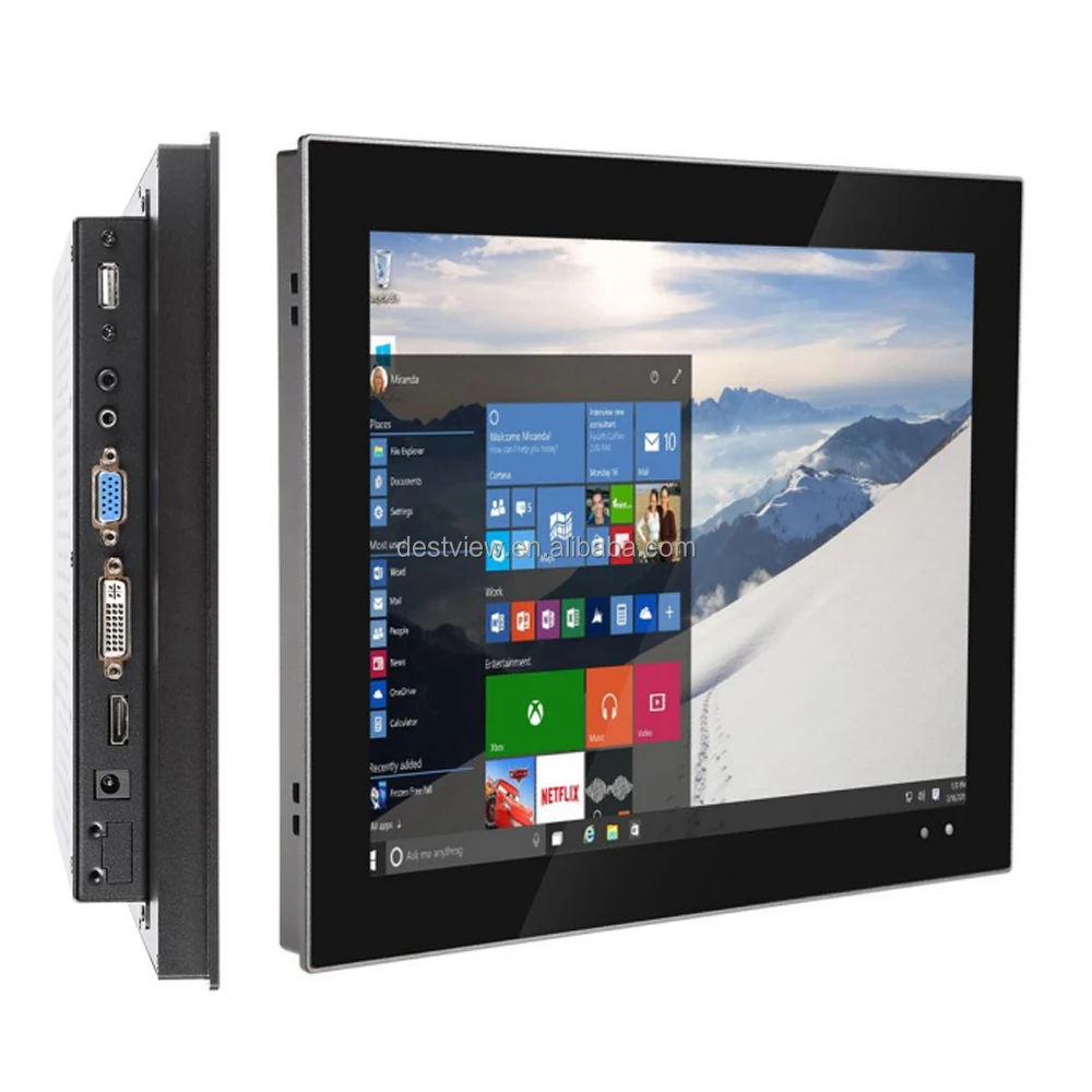 Optical Bonding 7 10 12 13.3 15 15.6 17 18.5 19 21.5 24 27 32 Inch High Brightness Touch Screen Industrial Monitor