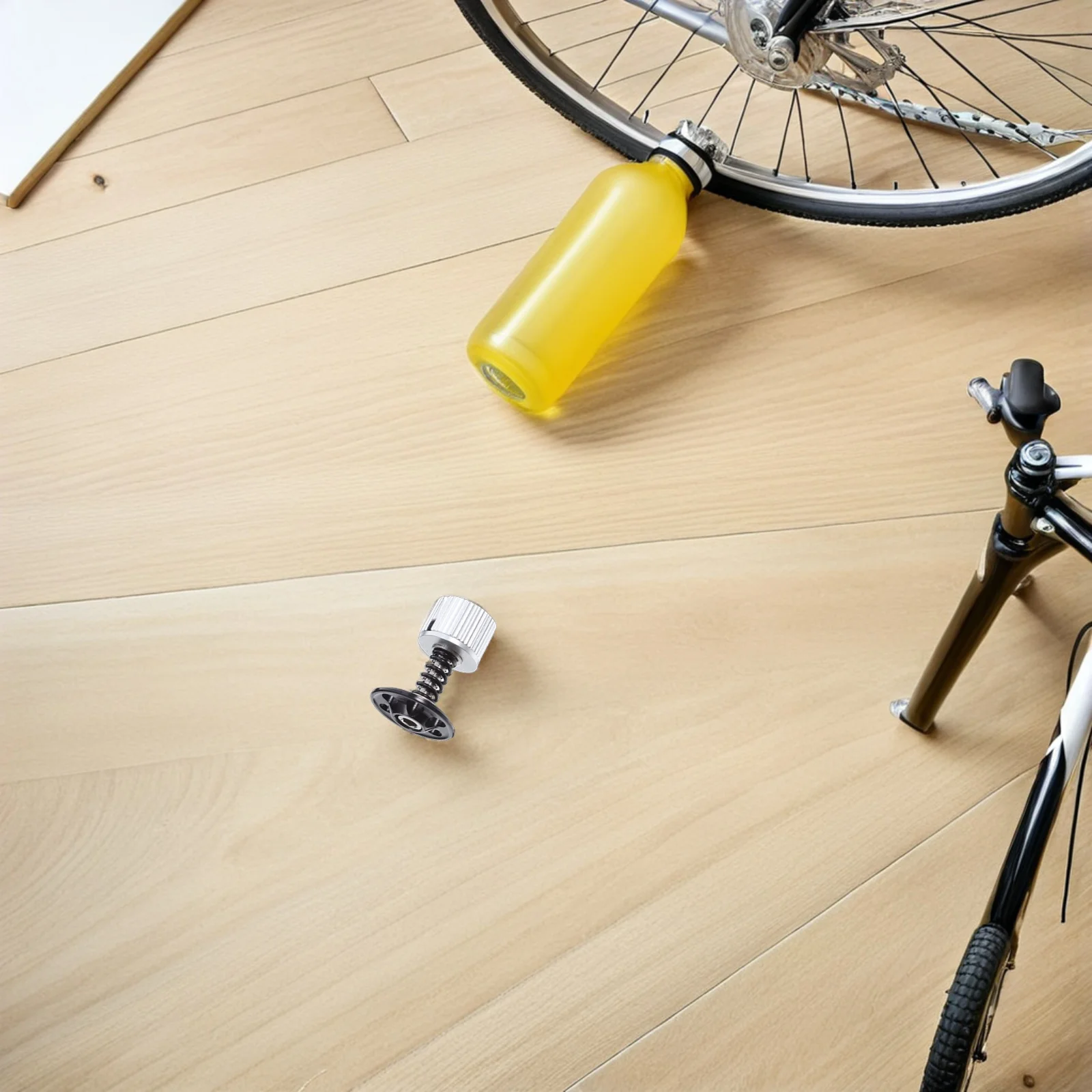 Ultra Lightweight Mountain Bike Front Fork Expander High Strength Headset Compression Plug Stem Cap for Smooth Riding Comfort