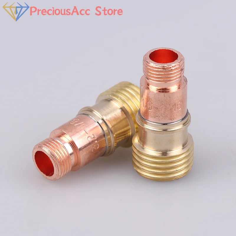 

НОВЫЕ 4 шт. TIG Welding 1,6/2,4/3,2 мм, белая керамическая насадка, комплект чашек из глинозема, горелки WP17 18 26, короткие цанги, набор газовых линз для корпуса