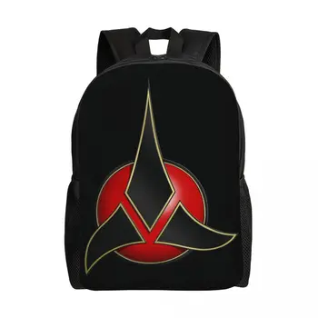 남녀공용 스타 트렉 배낭, 학교 대학생 공상 과학 소설 TV 시리즈 가방, 패션 책가방 
