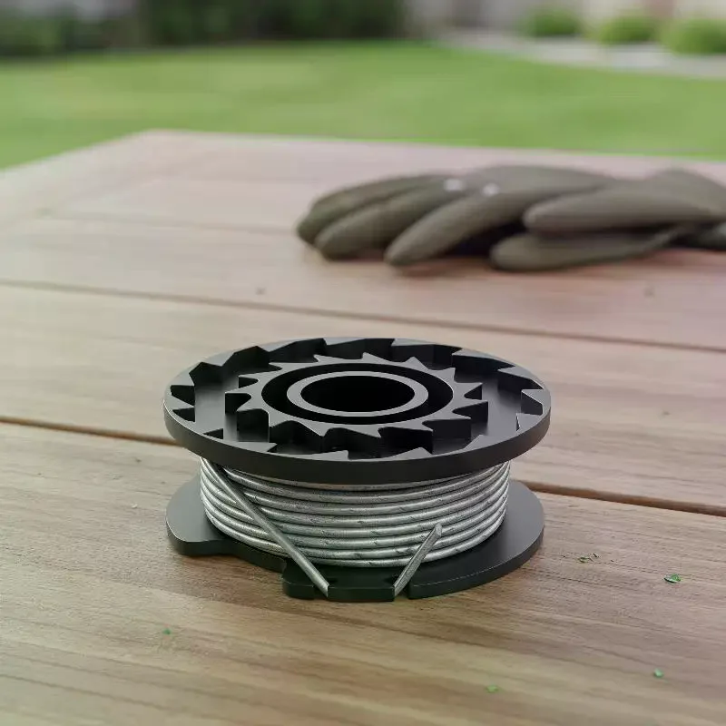 Replacement Trimmer Spool Pre-wound Nylon Line High Toughness Compatible with F016800569 F016800385 for Lawn Mowing Work