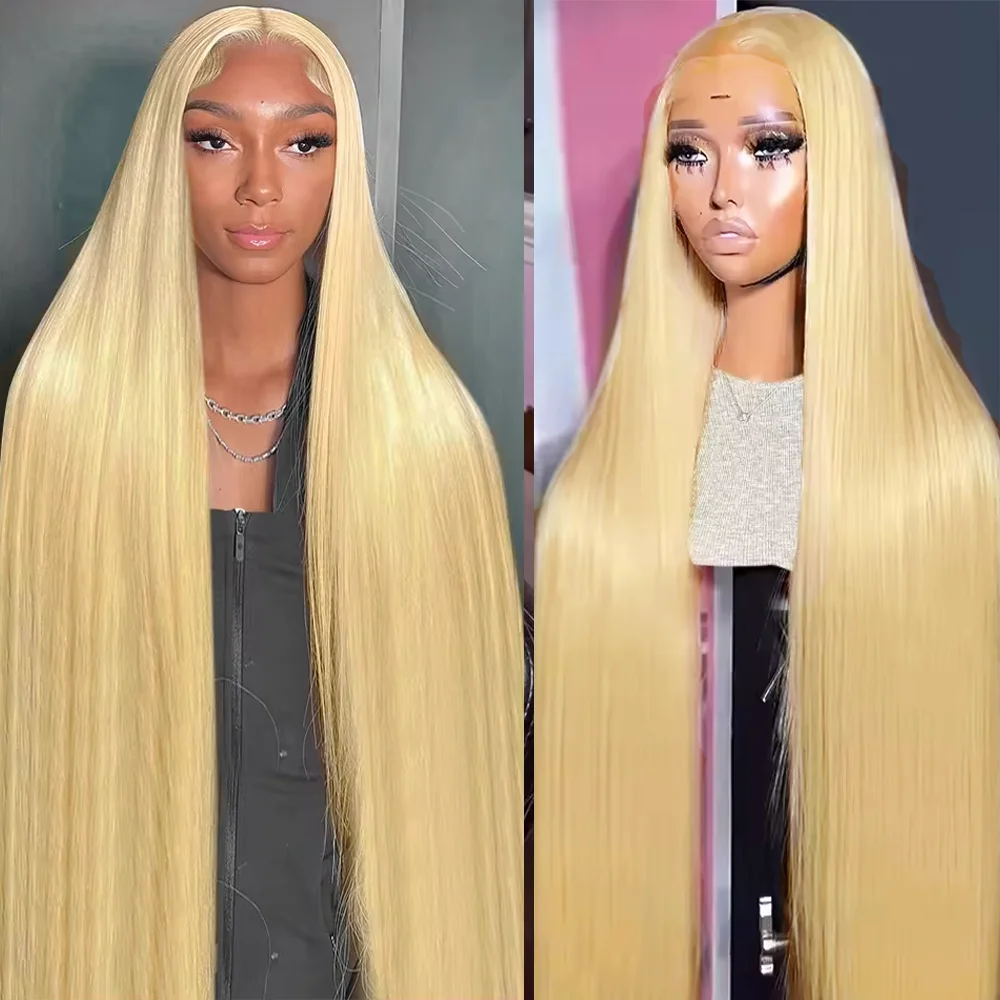 

13x4 HD Transparent Full Frontal Lace Human Hair Wigs 30 36 Inches 13x6 613 HD Lace Front Human Hair Wigs for Women 200 Density