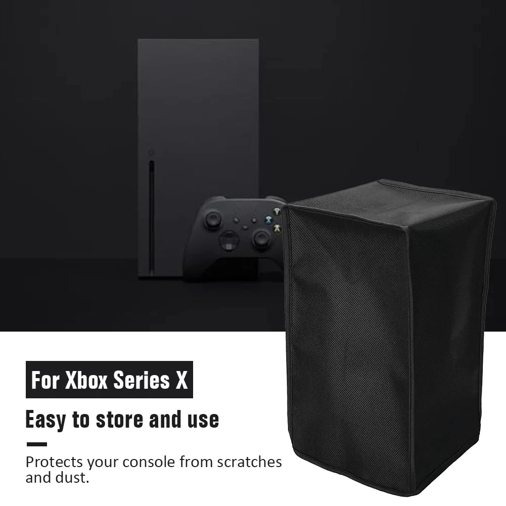 Capa protetora para Xbox Series X Console, Fácil Acesso Porta Cabo, Estojo protetor, à prova d'água