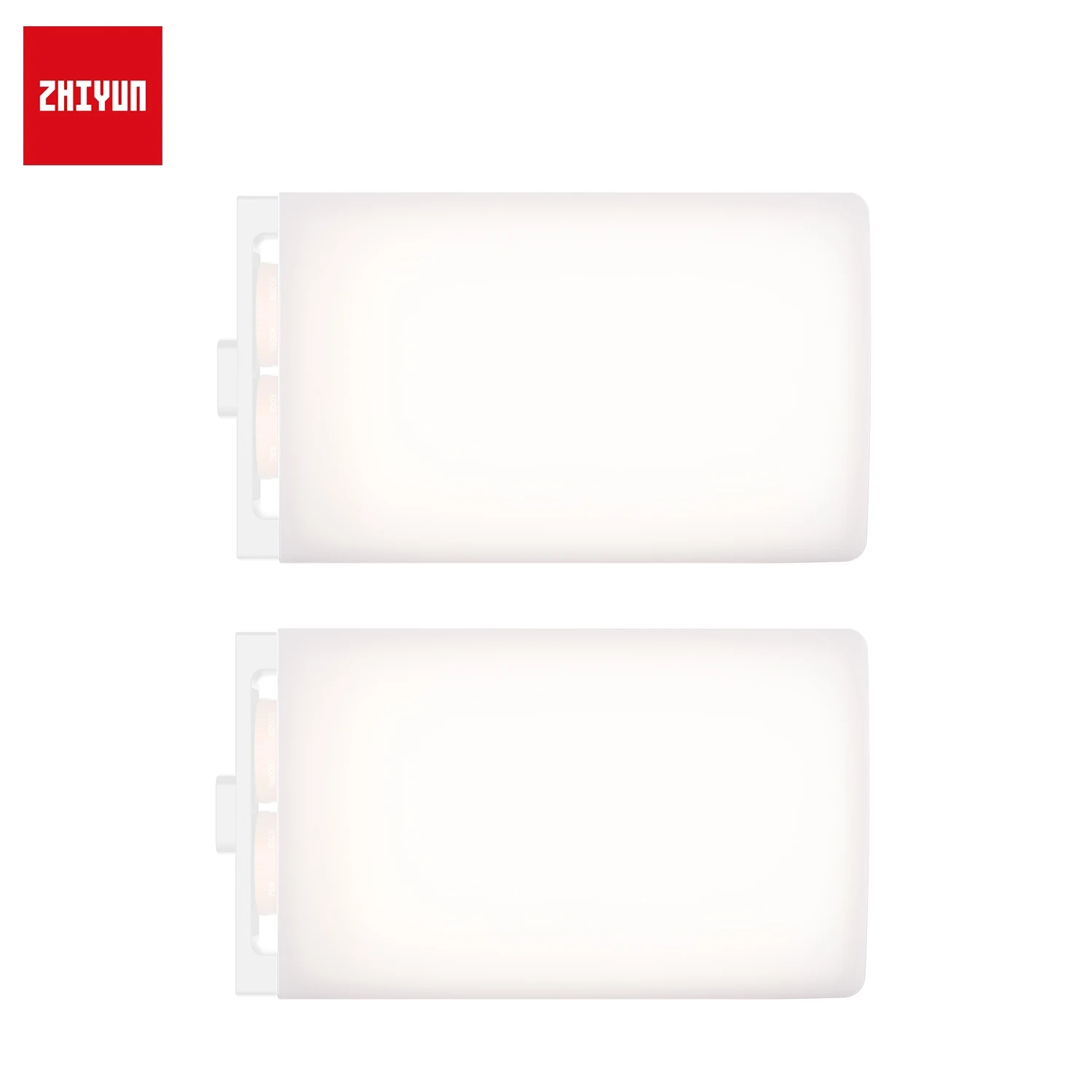 ZHIYUN Diffusor 2PCS For FIVERAY M40 Led Lights Tiktok/YouTube Fill Light Photography Light Control Accessories EX1H15